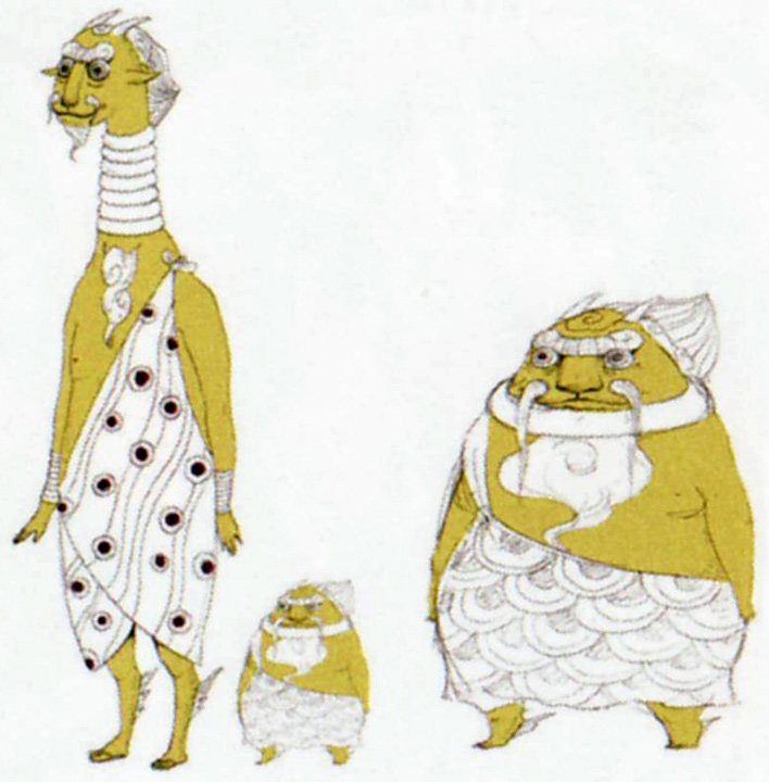 Concept art non utilisé de Tikwi (Artwork - Peuple d'Hyrule - Skyward Sword)