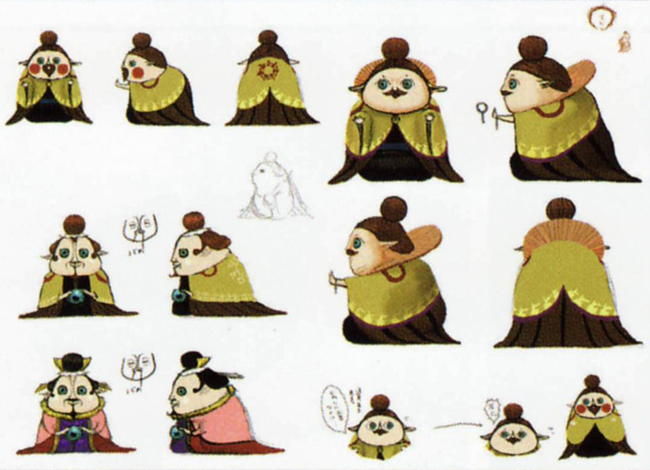 Concept art de Petronus (Artwork - Habitants de Célesbourg - Skyward Sword)