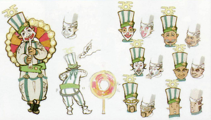 Concept art de Dodon (Artwork - Habitants de Célesbourg - Skyward Sword)