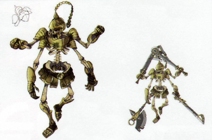 Maître Stalfos (Artwork - Mini-boss et boss - Skyward Sword)