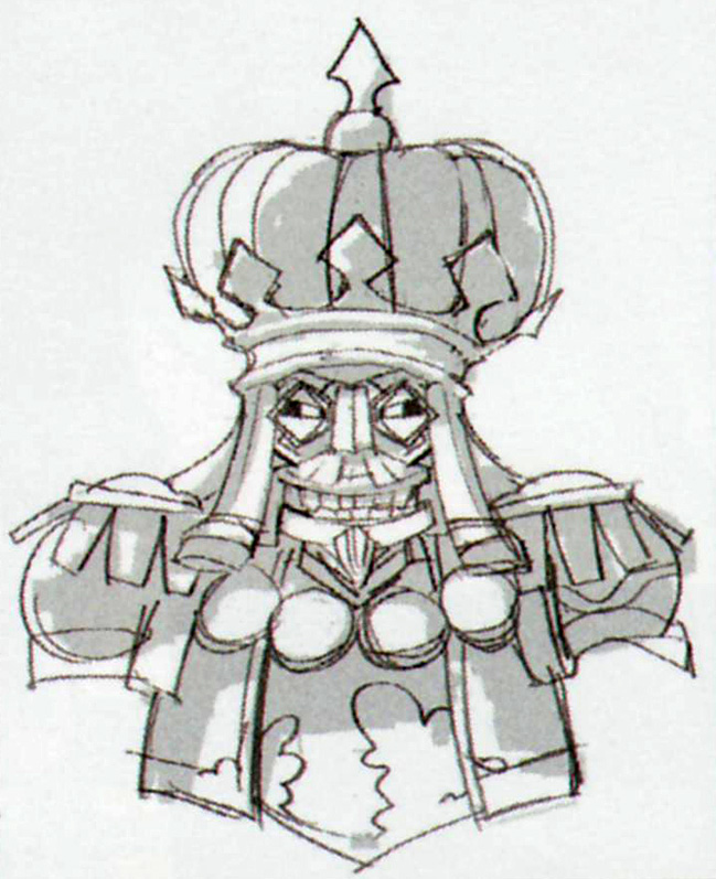 Concept art de Capitaine Trucide (Artwork - Mini-boss et boss - Skyward Sword)