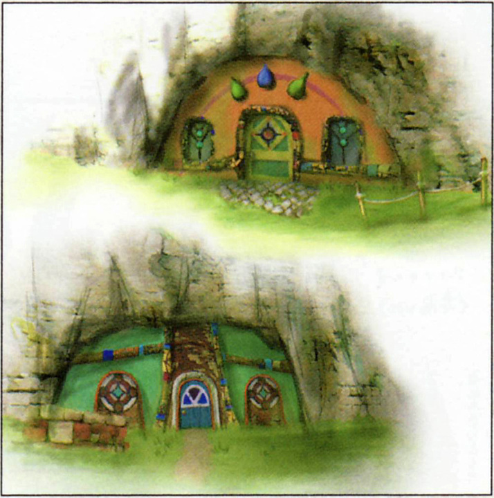 Célesbourg (Artwork - Concept Arts du Ciel et de Célesbourg - Skyward Sword)