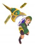 Link utilisant le scarabée