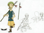 Concept art de Léon