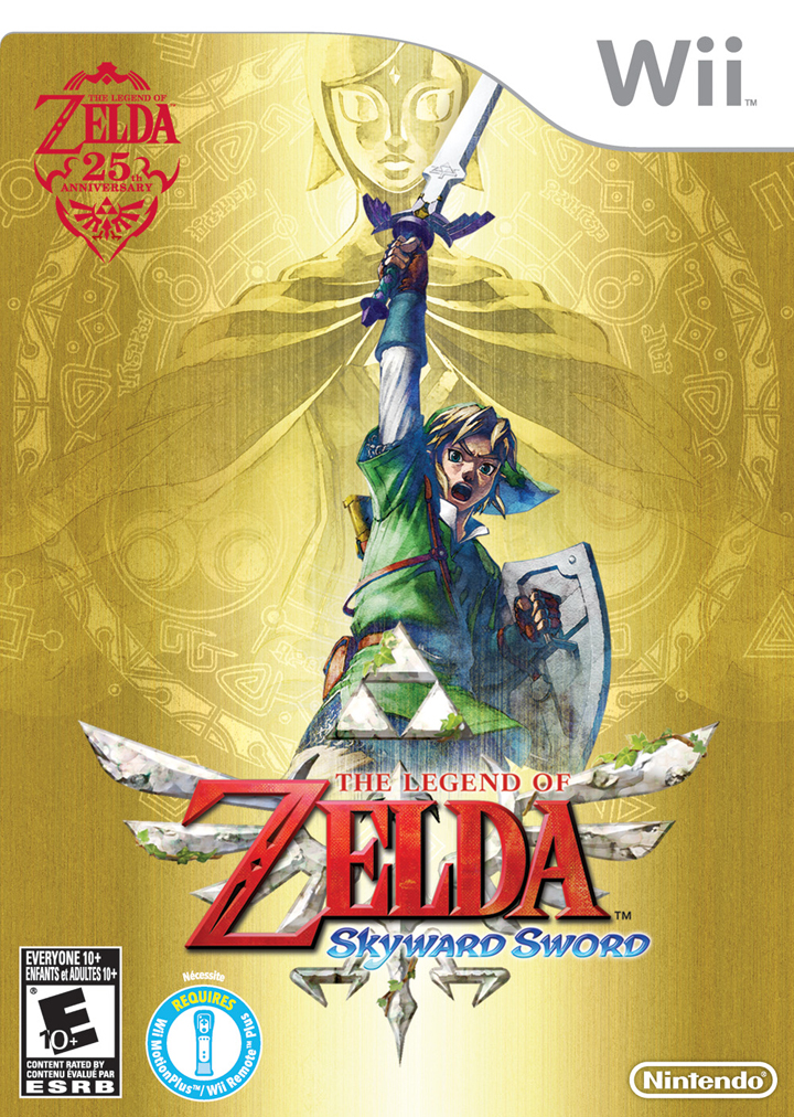 Boîtier américain de Skyward Sword (Image diverse - Boîtiers - Skyward Sword)