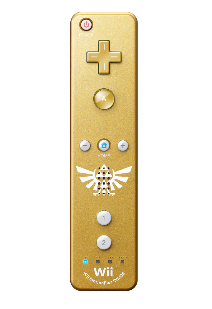 Wiimote dorée (Image diverse - Wiimote dorée - Skyward Sword)