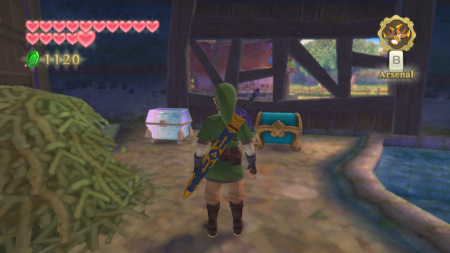 Screenshot de Skyward Sword