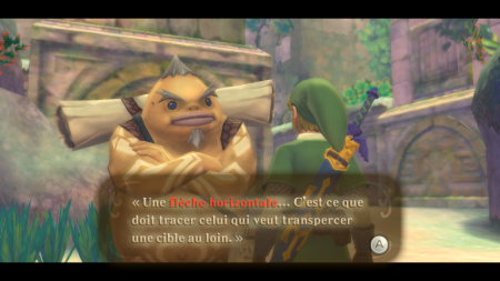 Screenshot de Skyward Sword