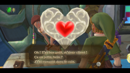 Screenshot de Skyward Sword