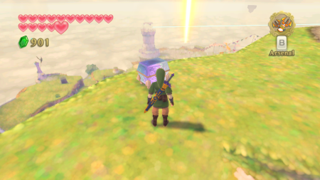 Screenshot de Skyward Sword