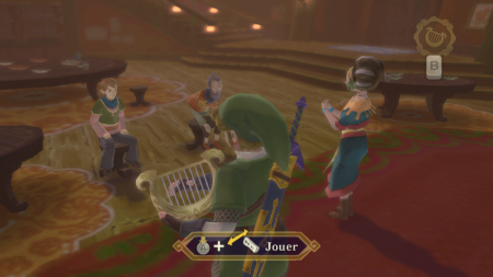 Screenshot de Skyward Sword