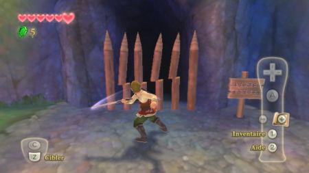 Screenshot de Skyward Sword