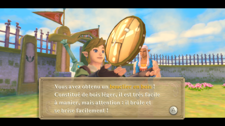 Screenshot de Skyward Sword