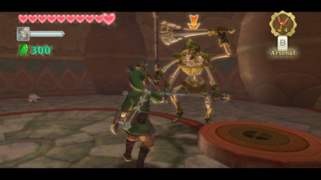 Screenshot de Skyward Sword