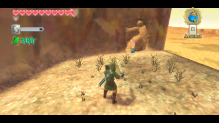 Screenshot de Skyward Sword