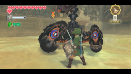 Screenshot de Skyward Sword