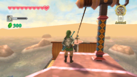 Screenshot de Skyward Sword