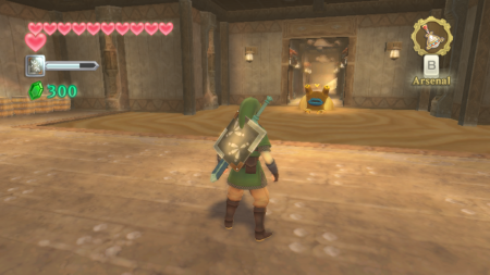 Screenshot de Skyward Sword