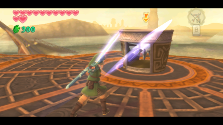 Screenshot de Skyward Sword