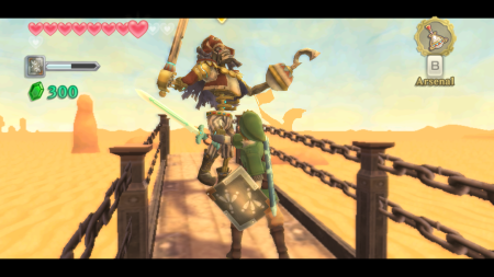 Screenshot de Skyward Sword