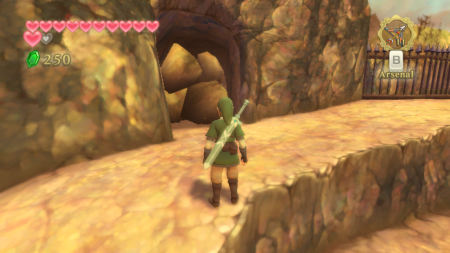 Screenshot de Skyward Sword