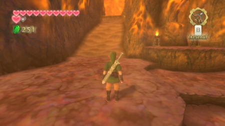 Screenshot de Skyward Sword