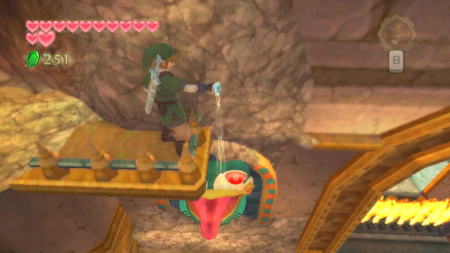 Screenshot de Skyward Sword