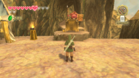 Screenshot de Skyward Sword