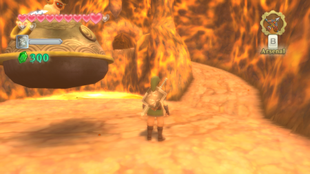 Screenshot de Skyward Sword