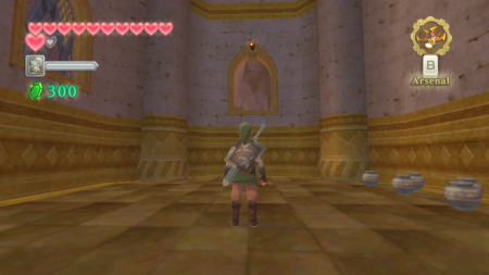 Screenshot de Skyward Sword