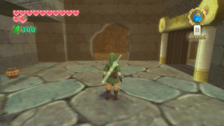 Screenshot de Skyward Sword