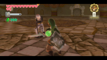 Screenshot de Skyward Sword