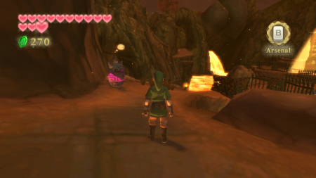 Screenshot de Skyward Sword