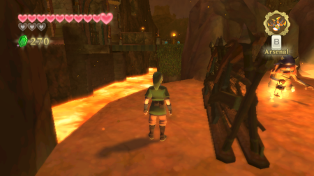 Screenshot de Skyward Sword