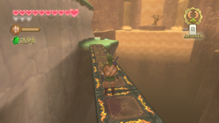 Screenshot de Skyward Sword