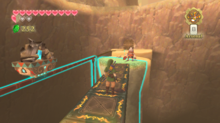 Screenshot de Skyward Sword