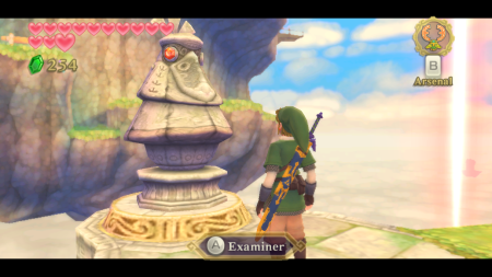 Screenshot de Skyward Sword