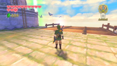 Screenshot de Skyward Sword