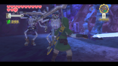 Screenshot de Skyward Sword