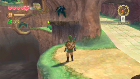 Screenshot de Skyward Sword