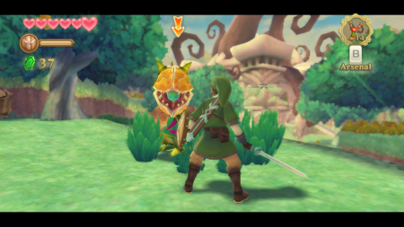 Screenshot de Skyward Sword