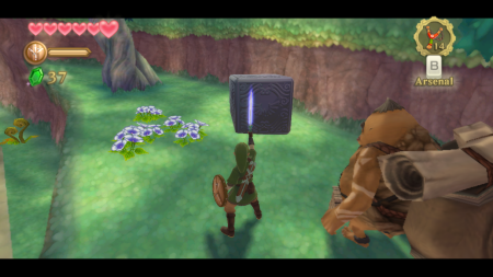 Screenshot de Skyward Sword