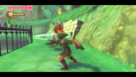 Screenshot de Skyward Sword