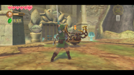 Screenshot de Skyward Sword