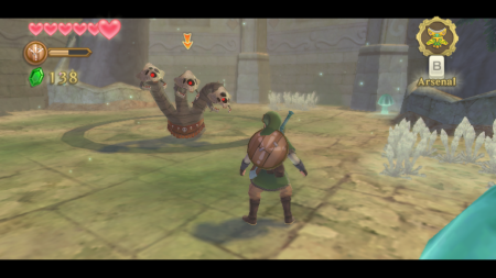 Screenshot de Skyward Sword