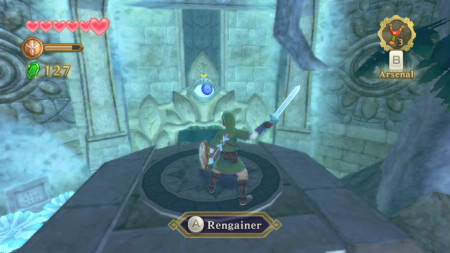 Screenshot de Skyward Sword