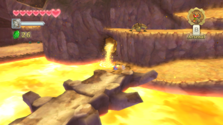 Screenshot de Skyward Sword