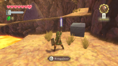 Screenshot de Skyward Sword