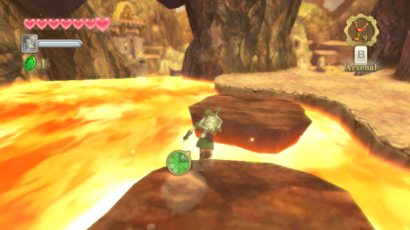 Screenshot de Skyward Sword