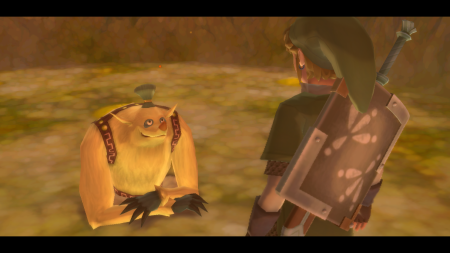 Screenshot de Skyward Sword